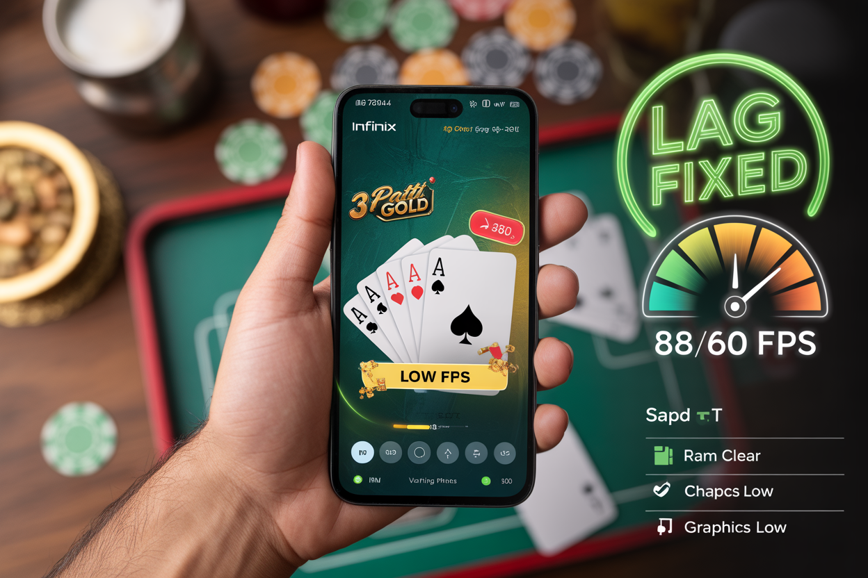 3 Patti Lagging BAD? 7-Min Fix for Smooth Gameplay Pakistan 2026!