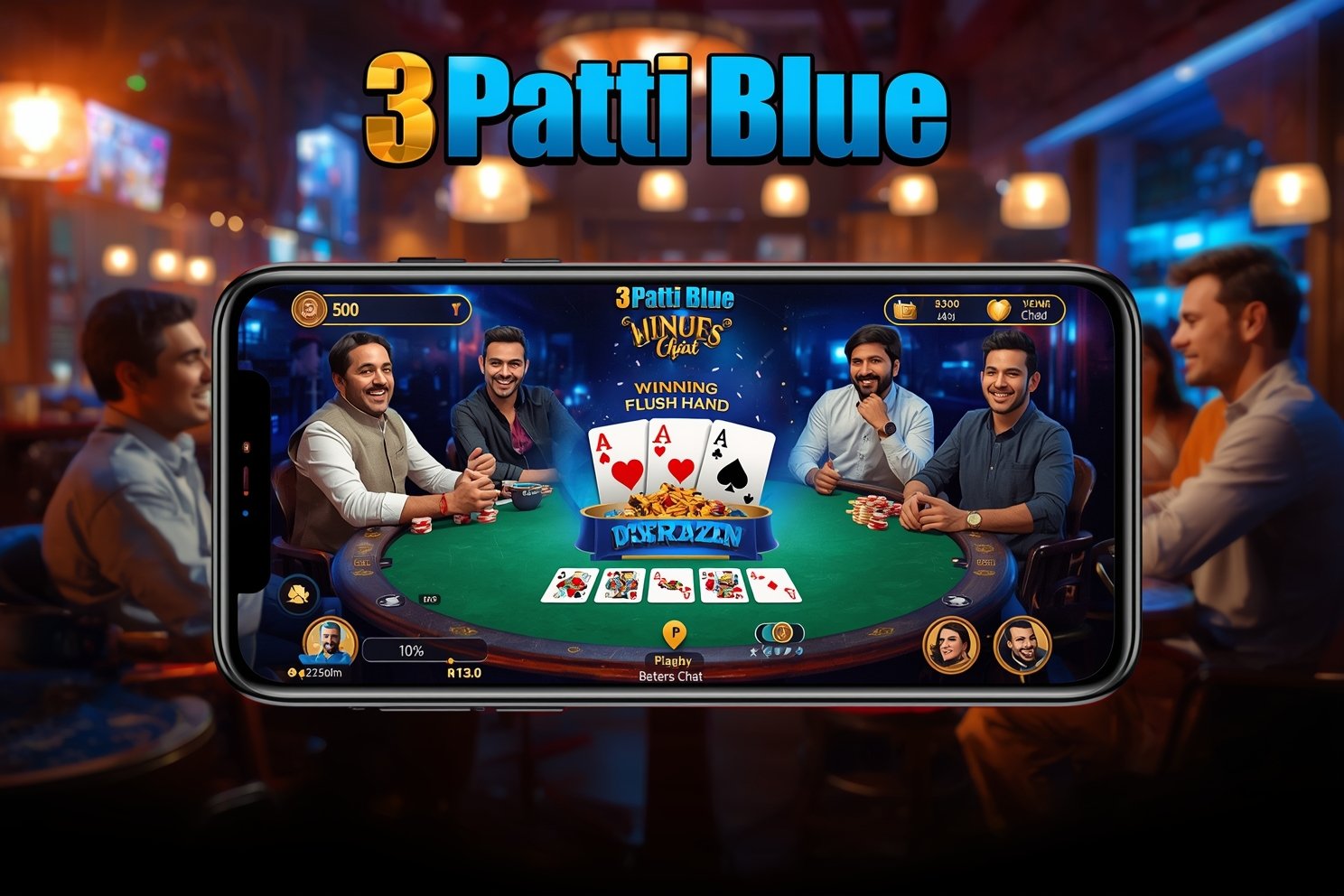 What is 3 Patti Blue Game? Easy Start